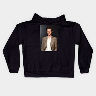 Andrew Garfield Image Kids Hoodie